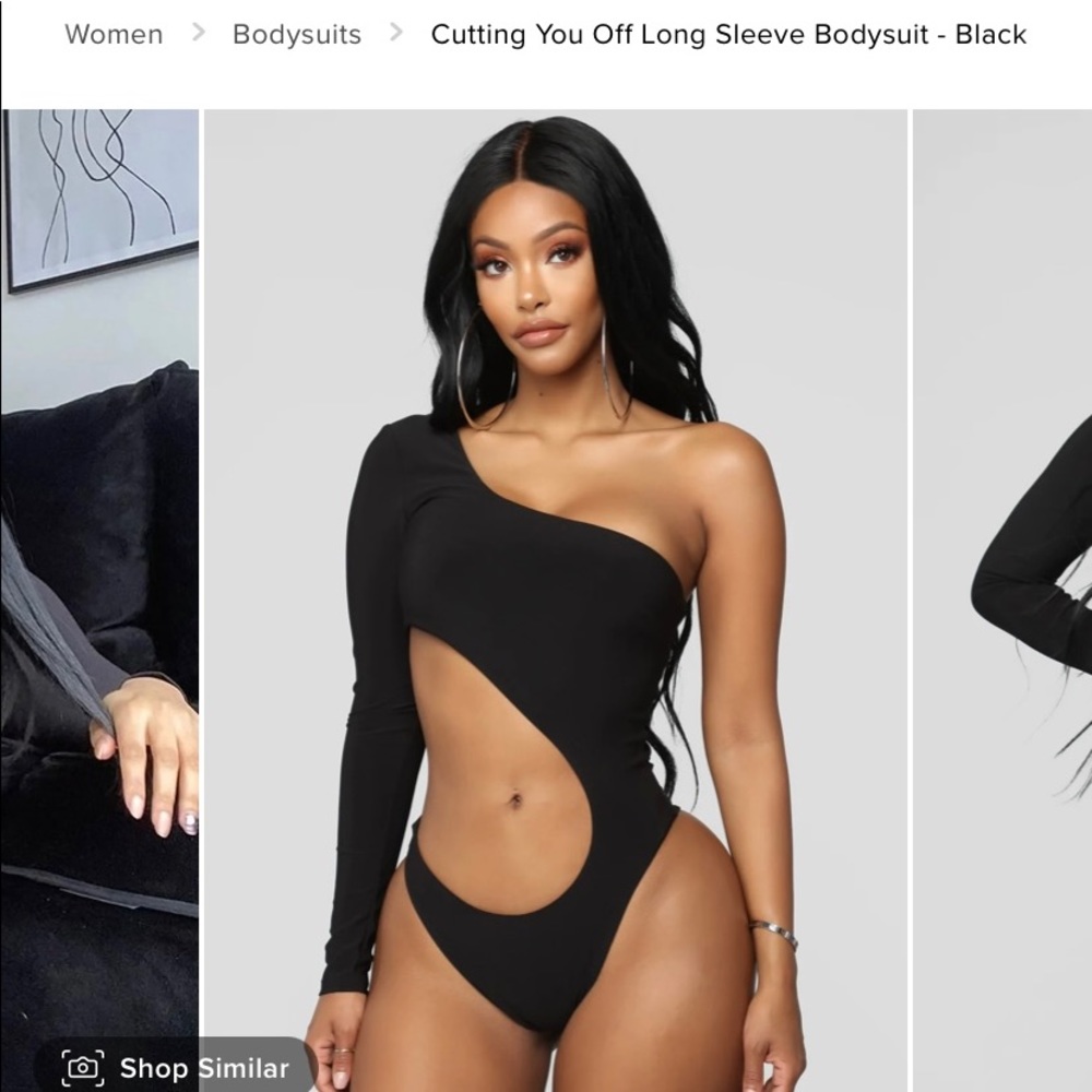 Black bodysuit
